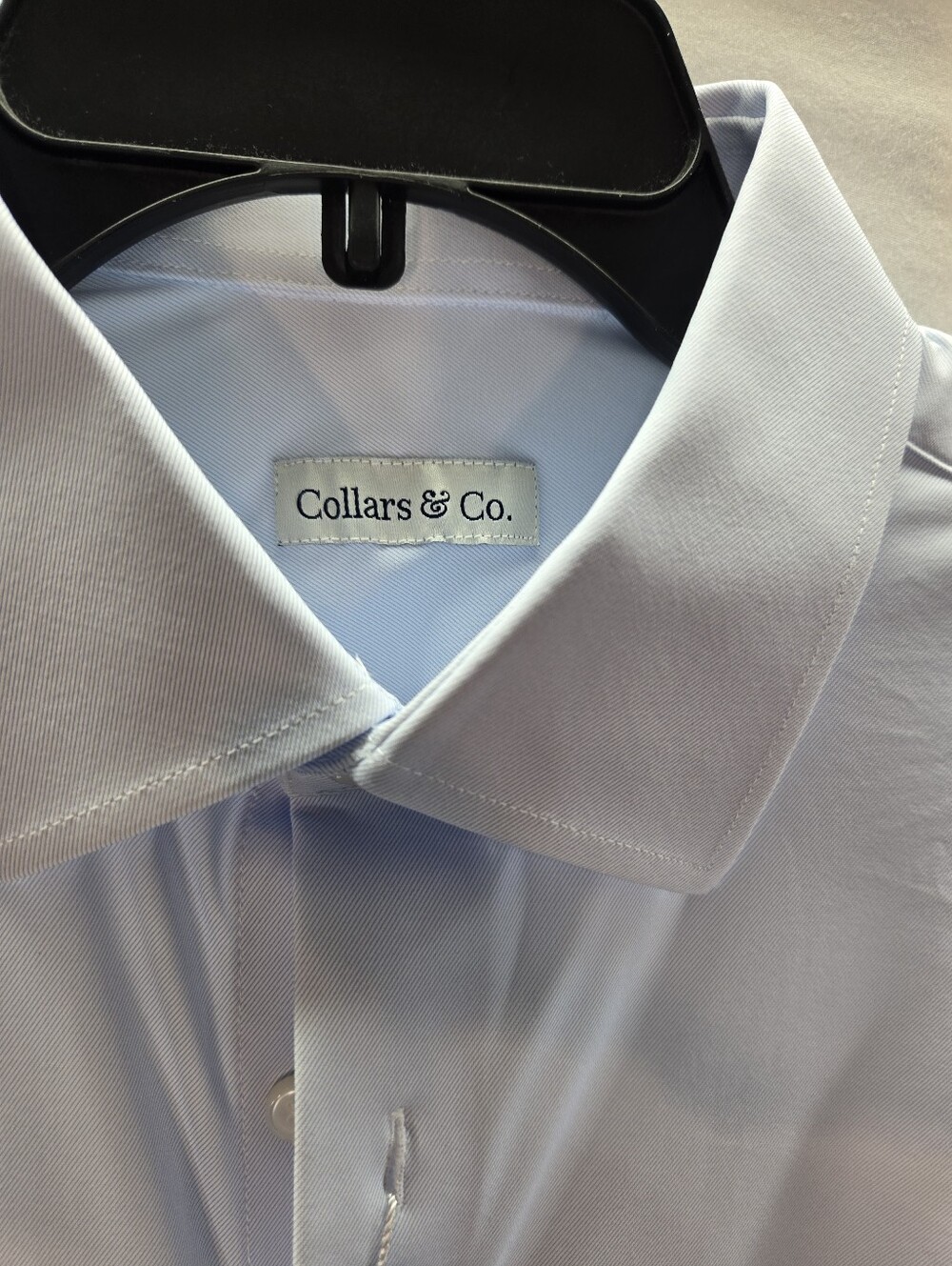 Collars & Co. Apex Performance Men's Large Long Sleeve Dress Shirt NWT - Picture 3 of 5